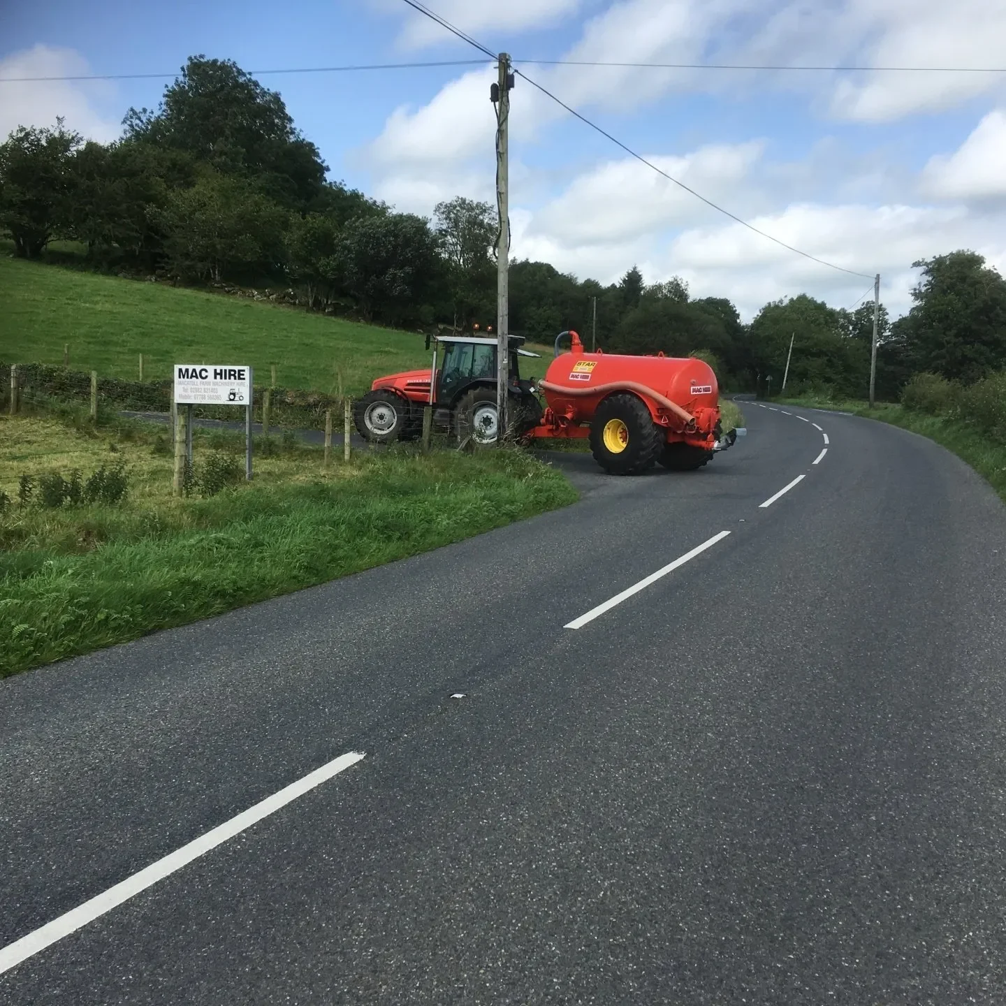 Farm machinery hire in Omagh and beyond